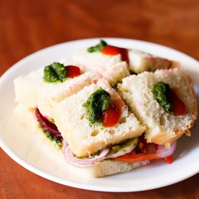 Sandwich Recipe (Bombay Veg Sandwich)