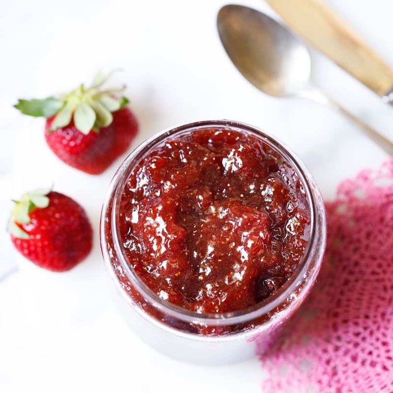 Strawberry Jam (No Pectin!)