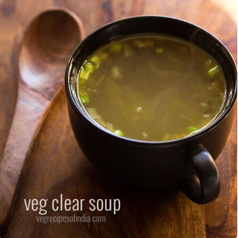 Clear Vegetable Soup