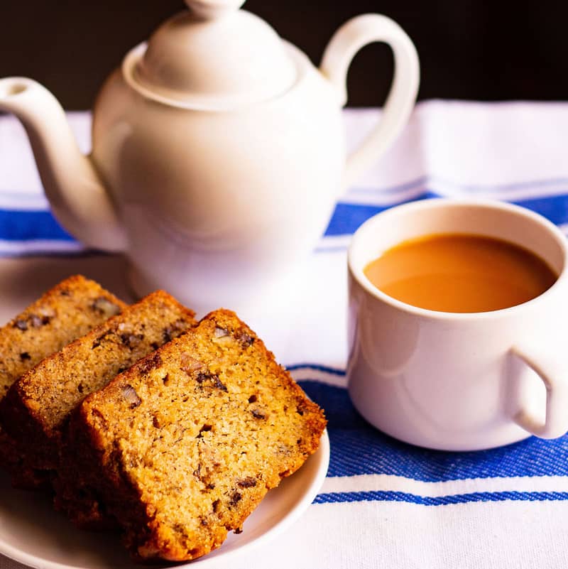 Eggless Vegan Banana Cake