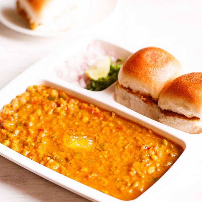 Pav Bhaji – Mashed Spiced Vegetable Gravy