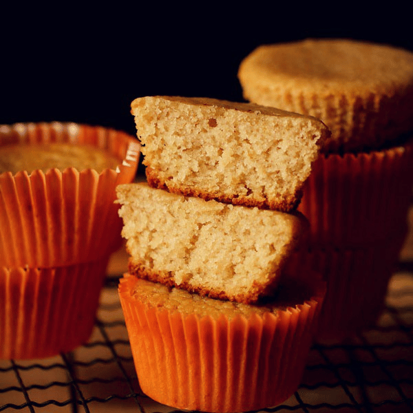 Lemon Muffins (Eggless & Whole Wheat)