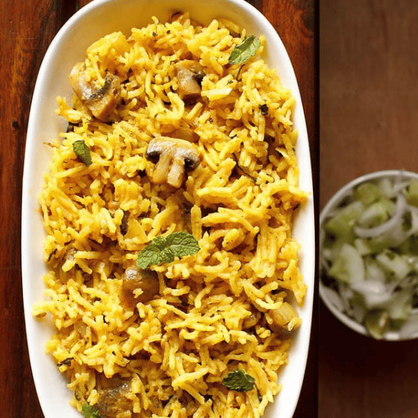 Mushroom Biryani