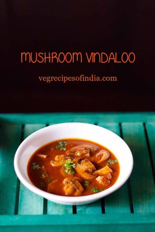 Mushroom Vindaloo