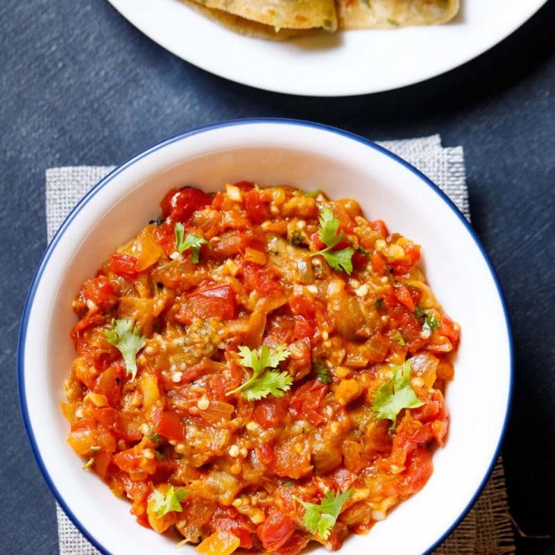 Baingan Bharta (Smoky Mashed Eggplant)