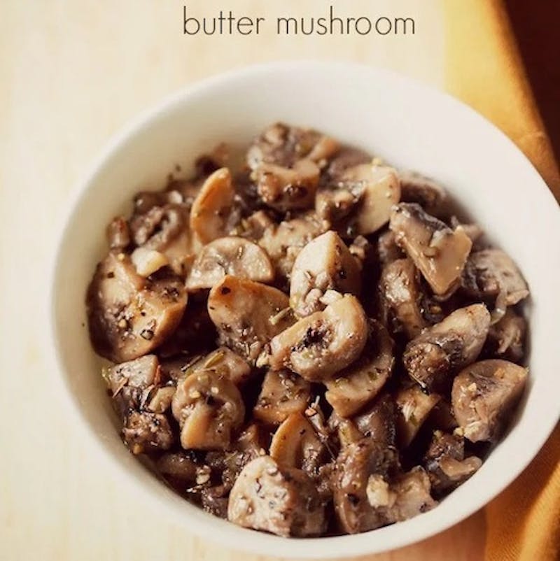 Garlic Butter Mushrooms | Garlic Mushrooms