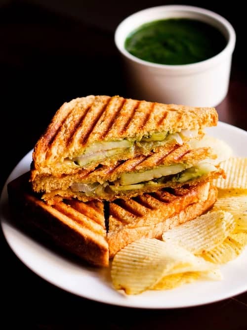Grilled Sandwich (With Veggies!)