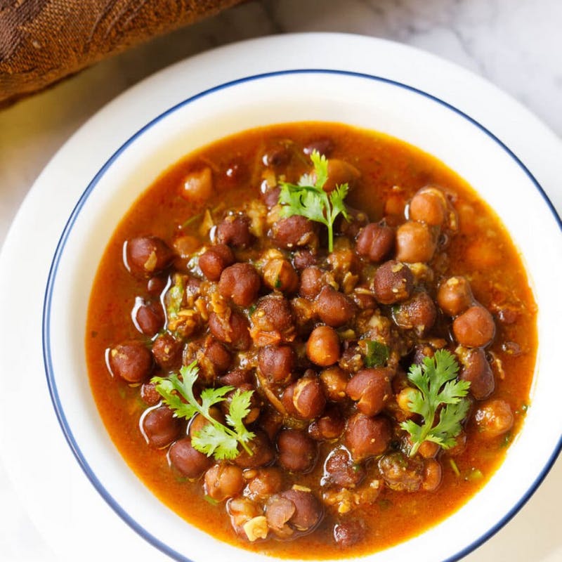 Kala Chana (Black Chickpea Curry)