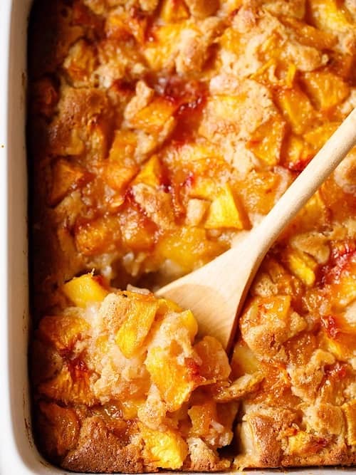 Easy Peach Cobbler