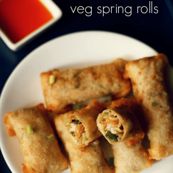 Spring Rolls | Veg Spring Rolls