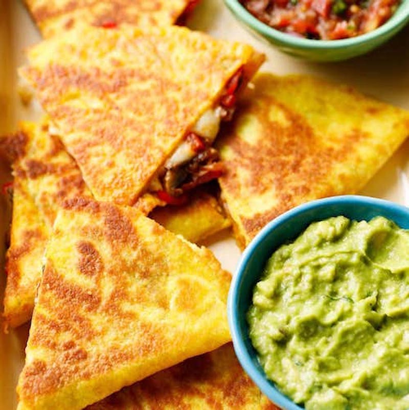 Quesadilla Recipe | Mushroom And Veggie Quesadilla