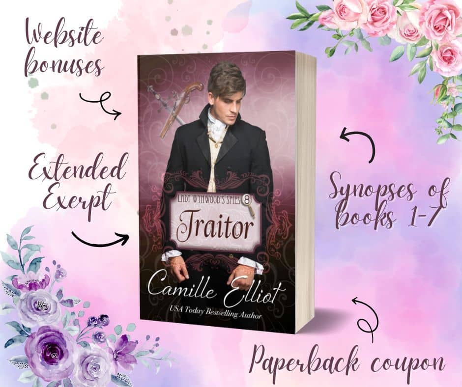 Lady Wynwood’s Spies, Volume 8: Traitor website release bonuses