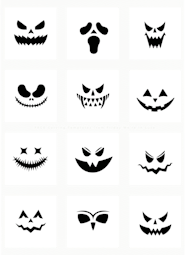 Scary Pumpkin Stencils Free Printable Friday We re In Love