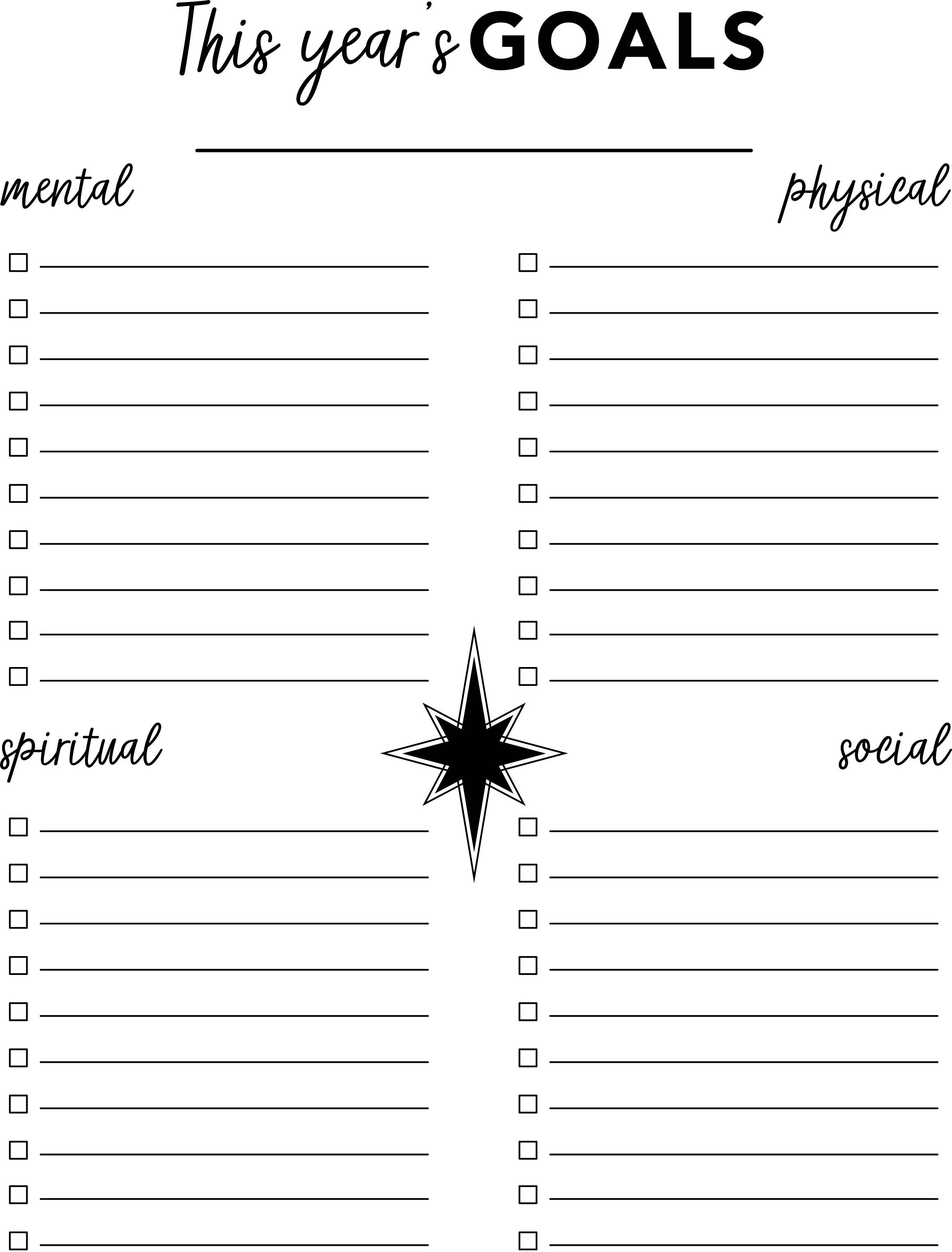 goal setting worksheet the importance of goal setting