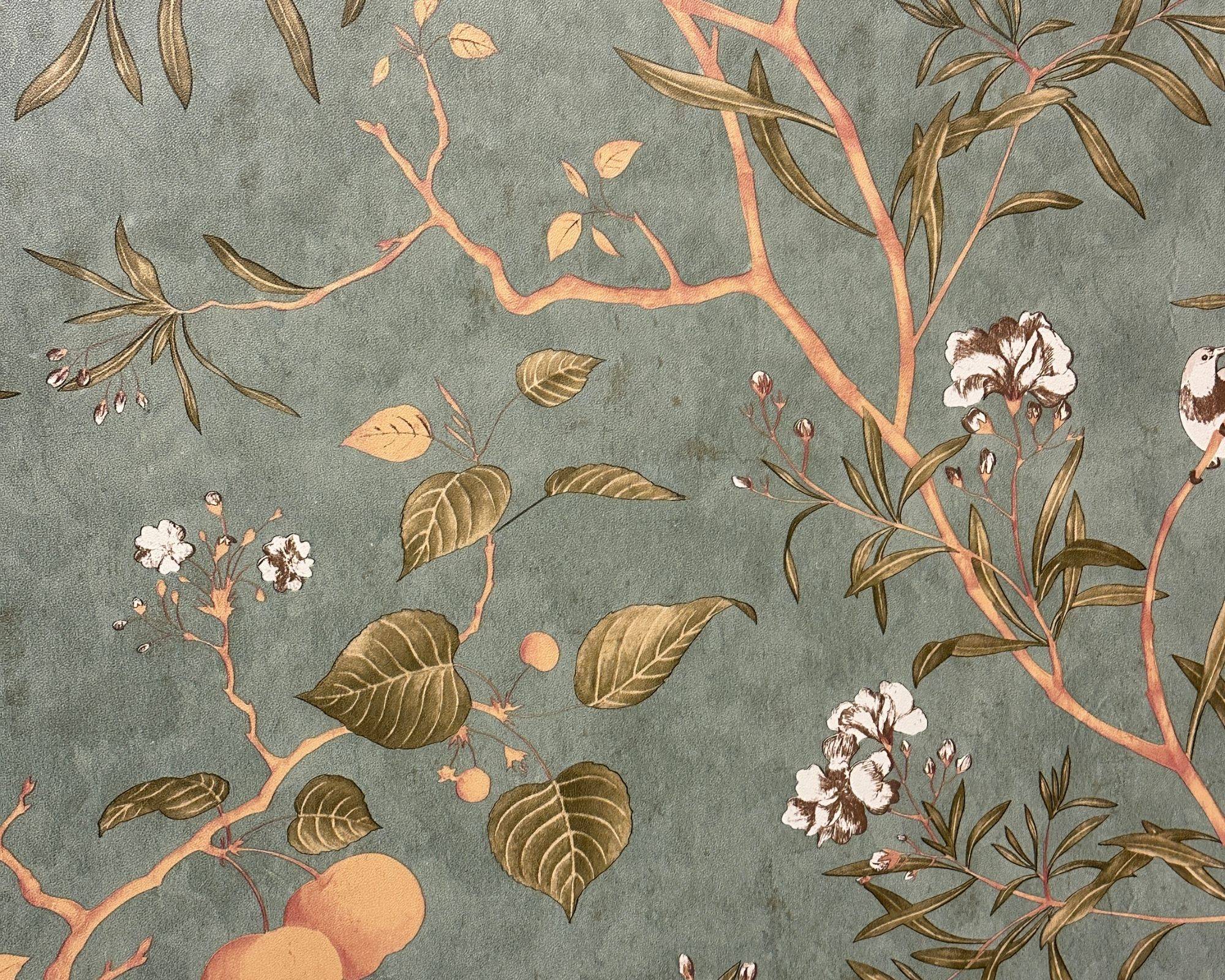 wallpaper with tree branches and birds