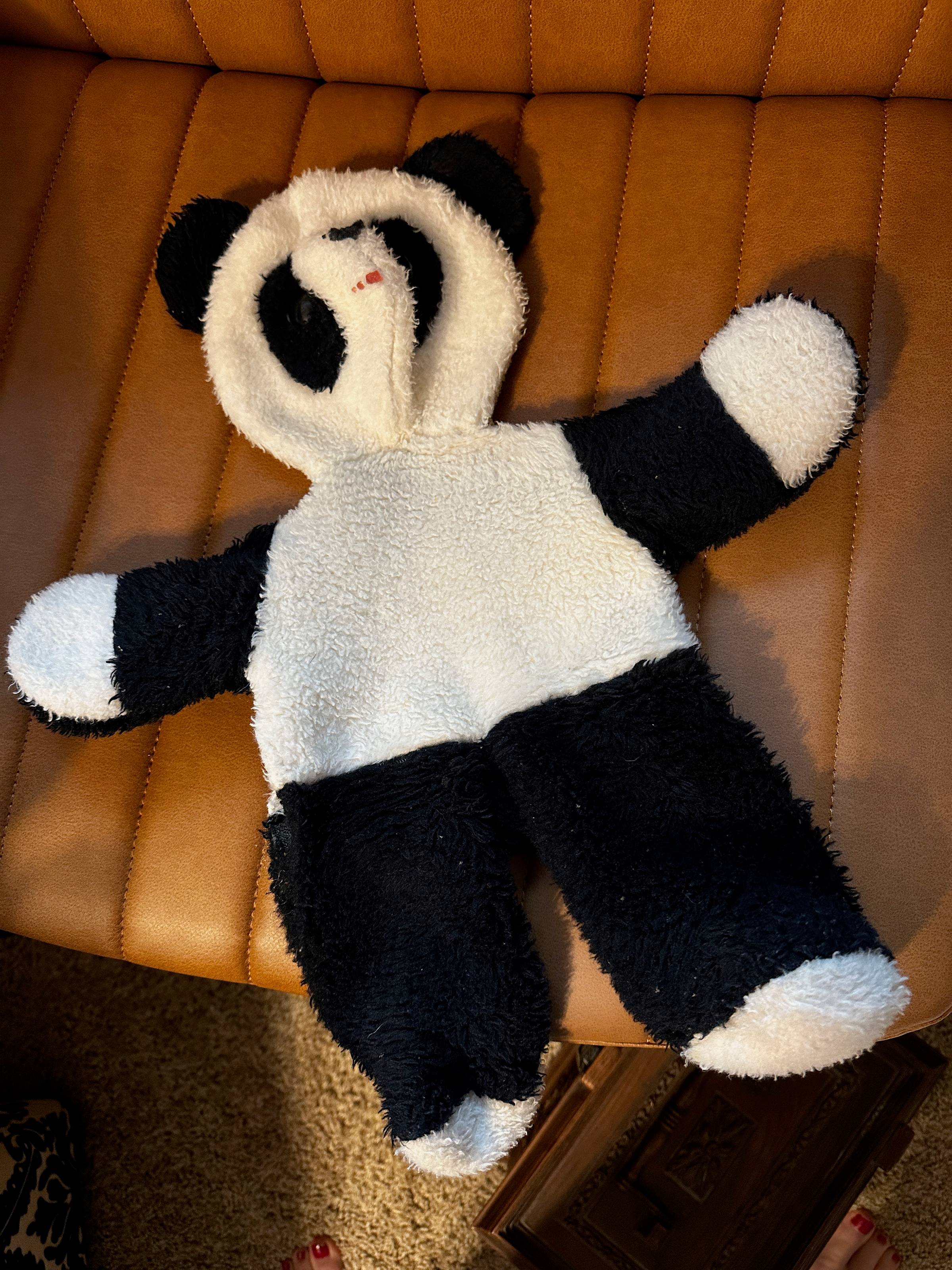 Panda restoration in process