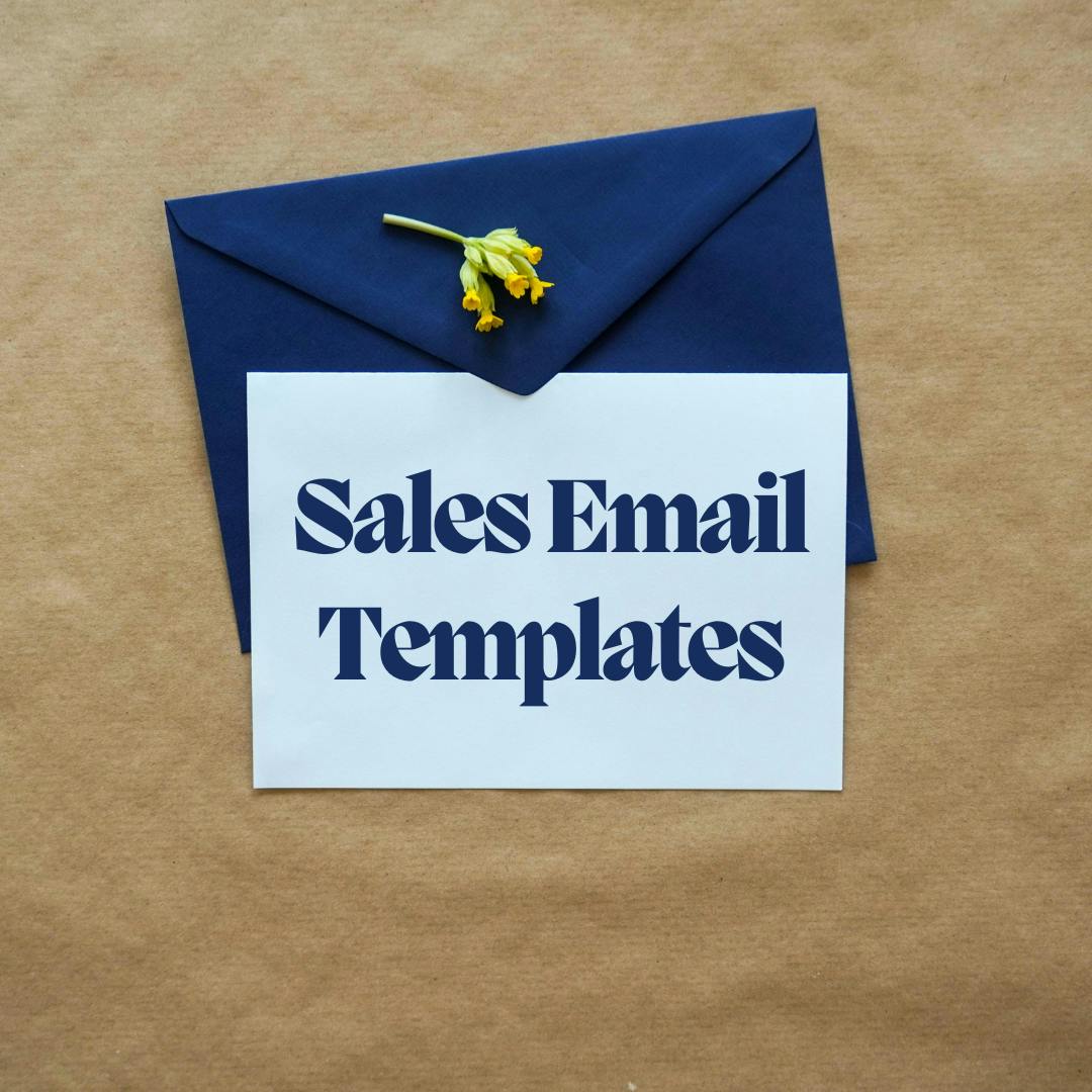 Sales Email Templates
