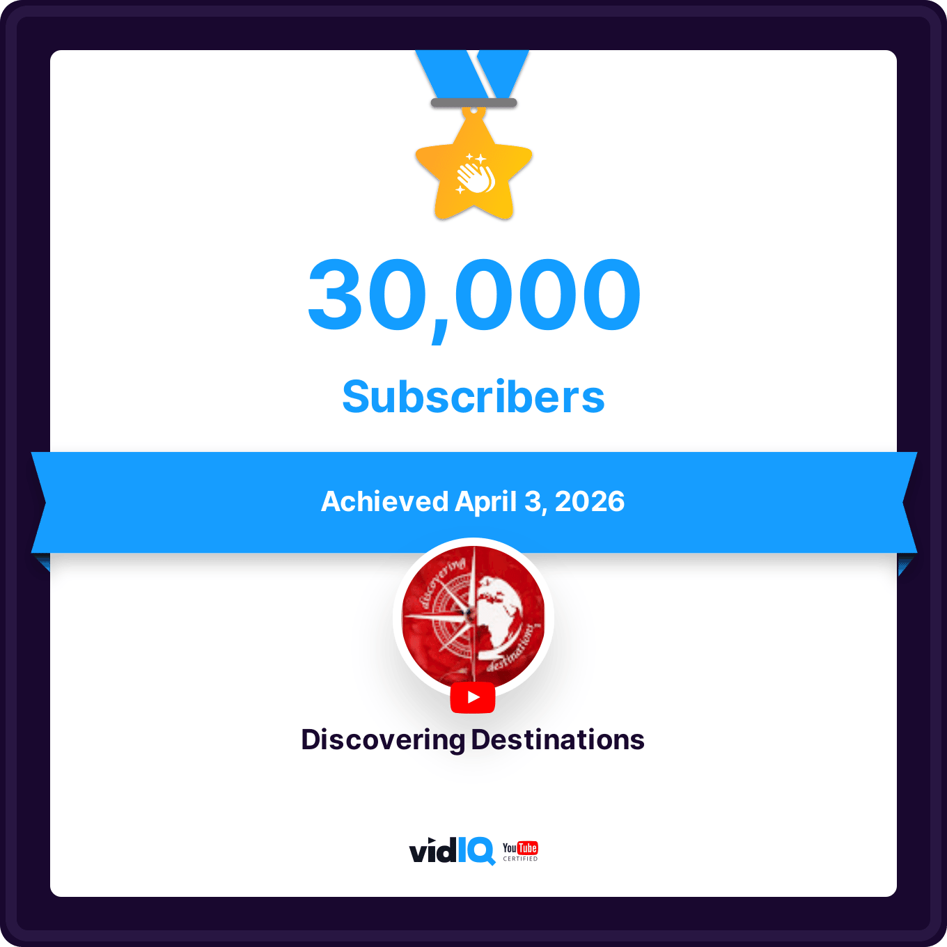 30,000 Discoverers ? (we had to share this with you)