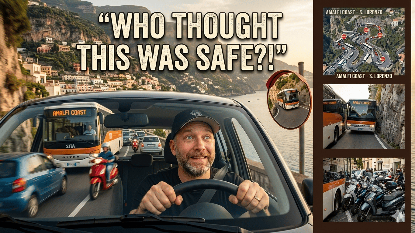 Driving the Amalfi Coast — Plus Insider Bus & Ferry Tips Nobody Talks About