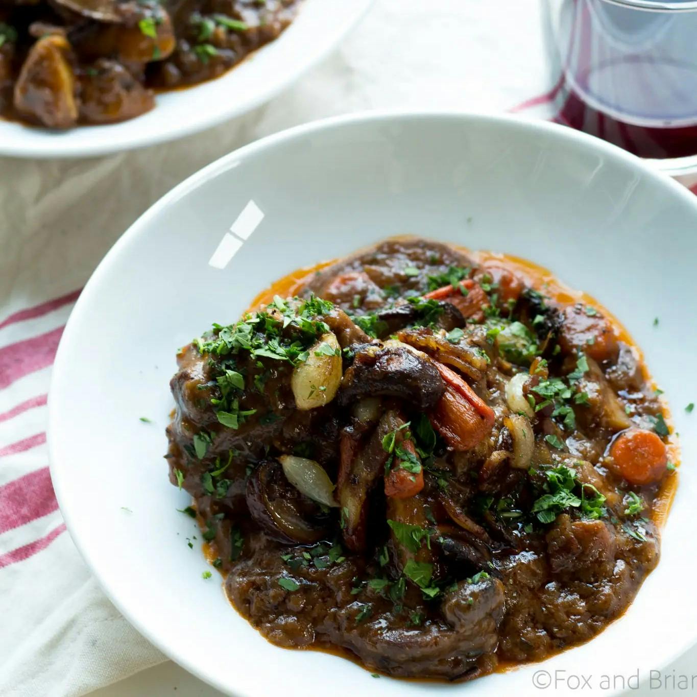 Red Wine Braised Short Ribs