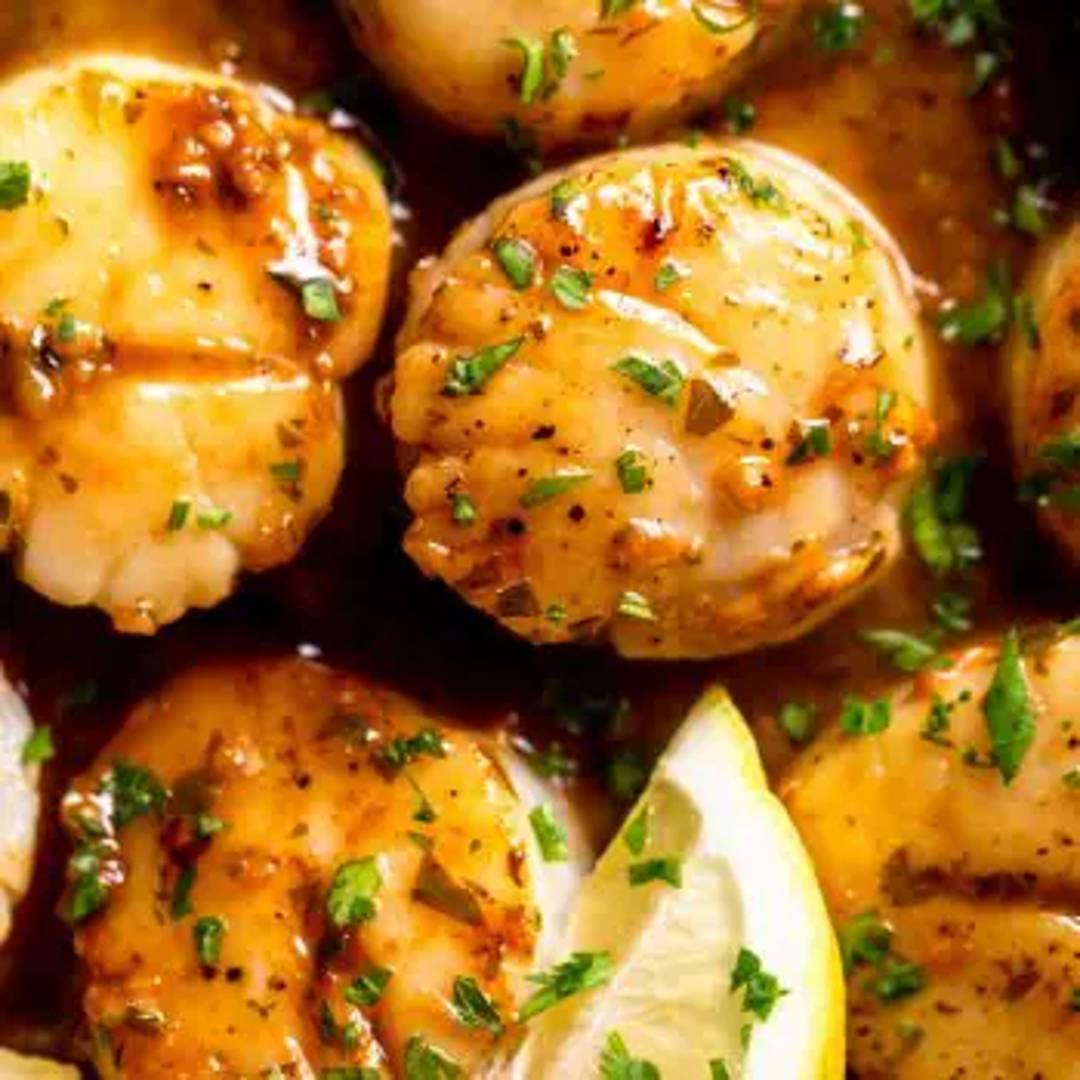 Lemon Butter Scallops 