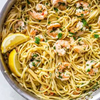 Shrimp Scampi Pasta