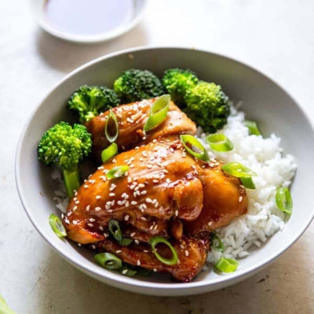 Soy Ginger Chicken Thighs