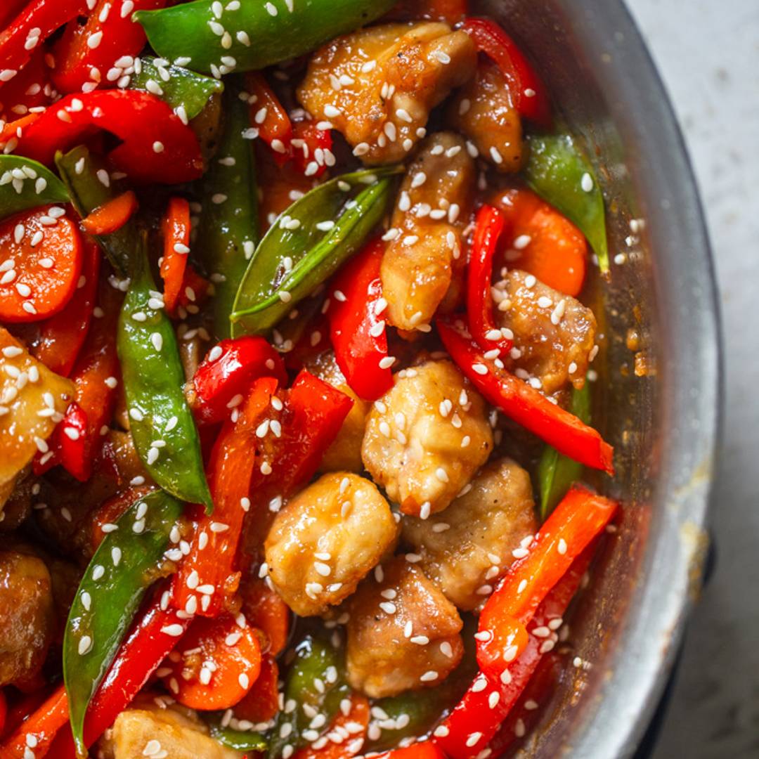 Honey Garlic Chicken Stir Fry