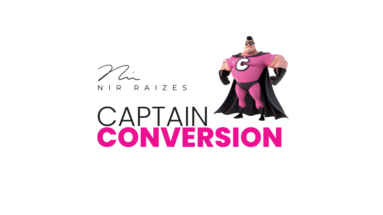 Introducing Captain Conversion’s 6-Figure Offer Checklist: Your complete guide to creating, marketing, and scaling your offer.