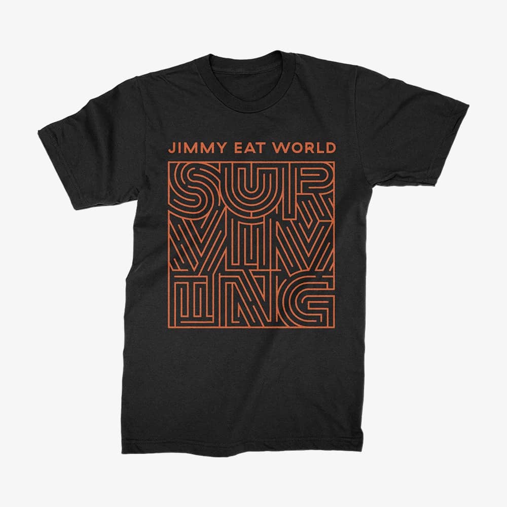 Jimmy Eat World's Surviving t-shirt