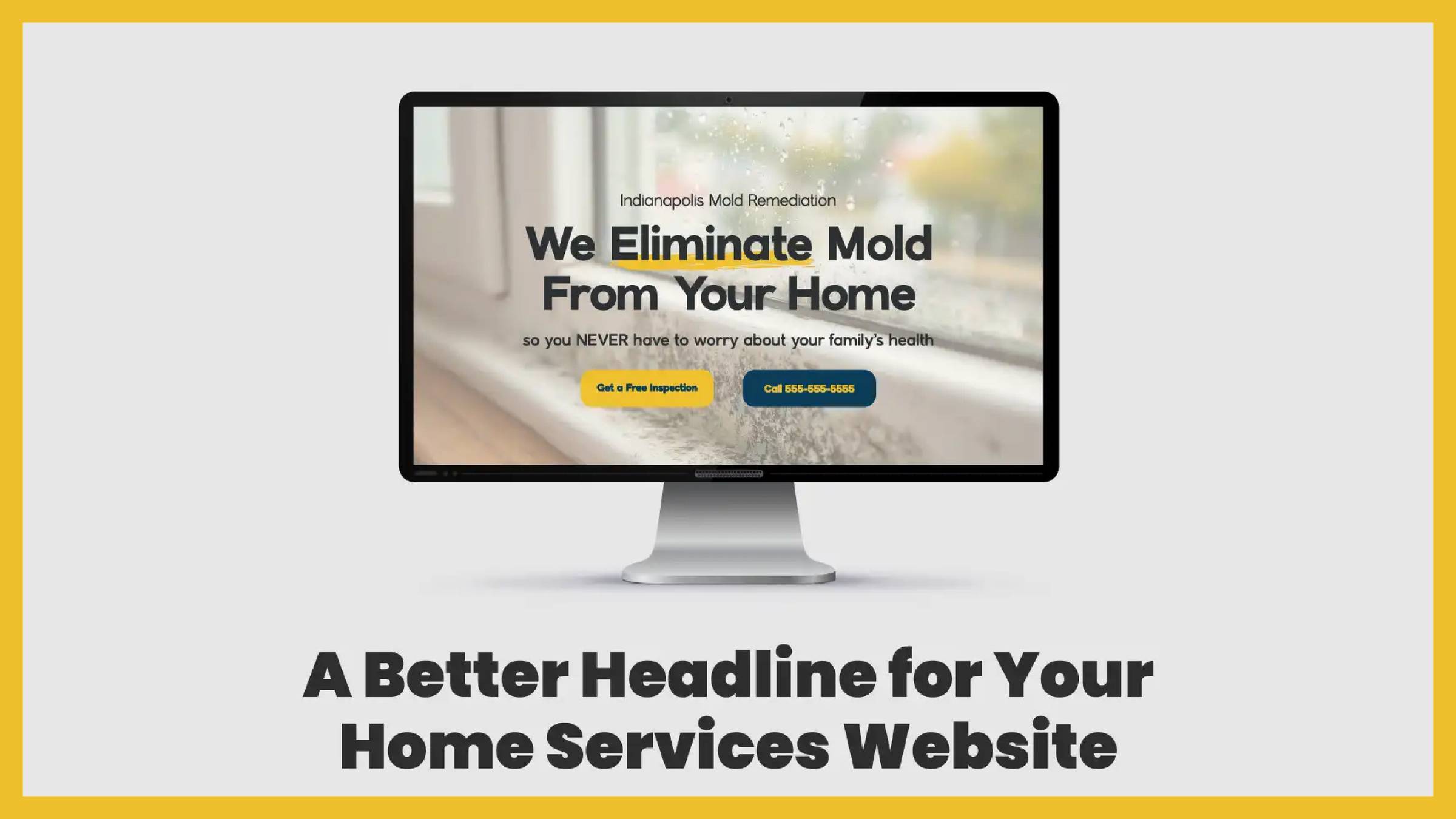 A better headline for your home services website.
