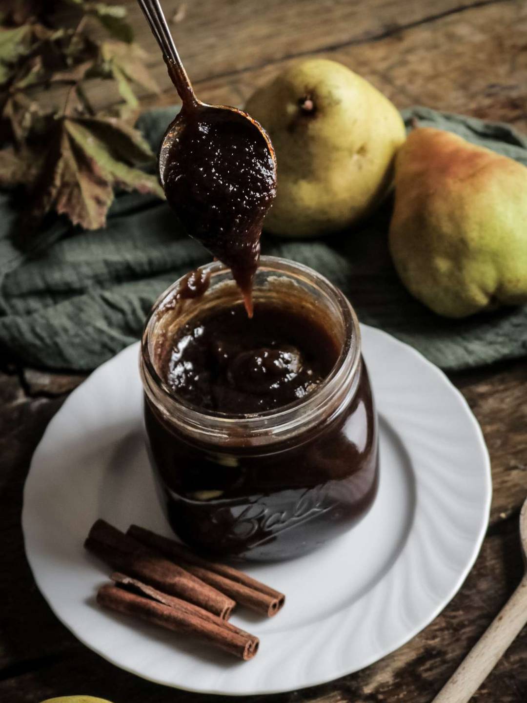 slow cooker pear butter