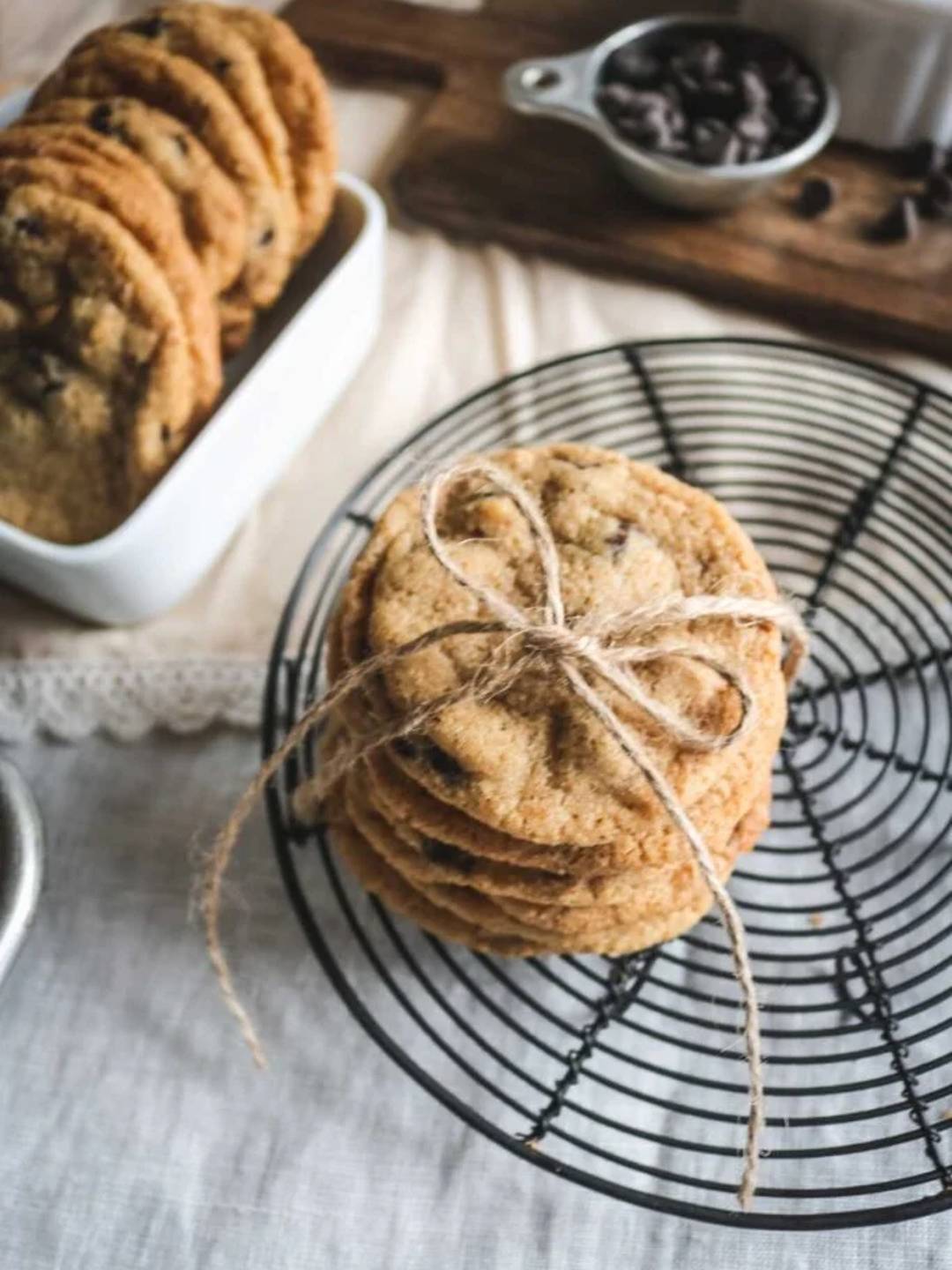 fresh milled chocolate chip cookies