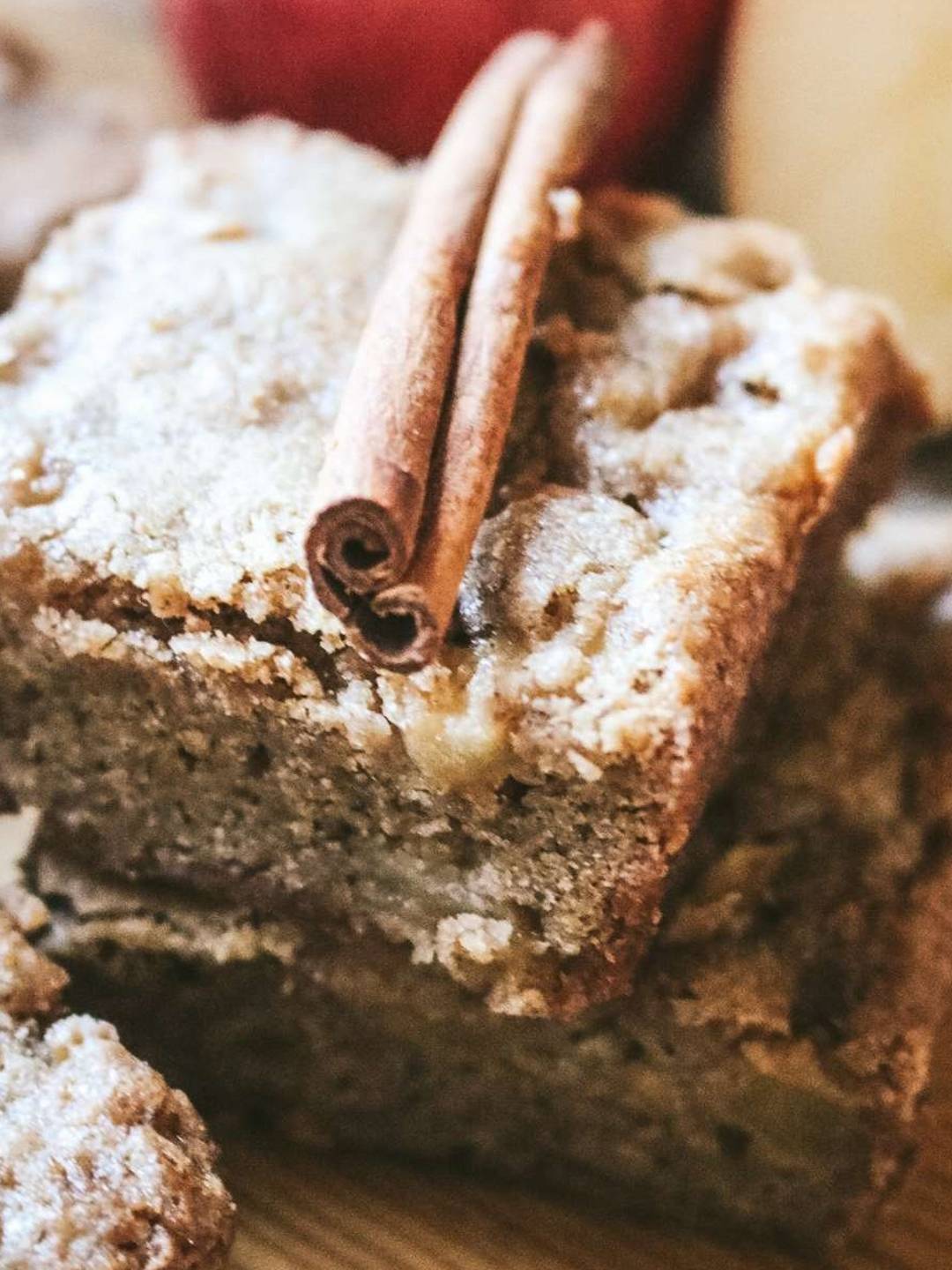 brown sugar apple blondies