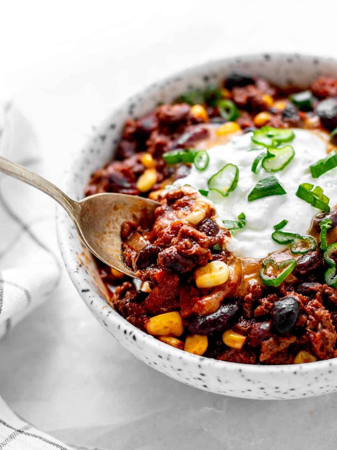 high protein chili
