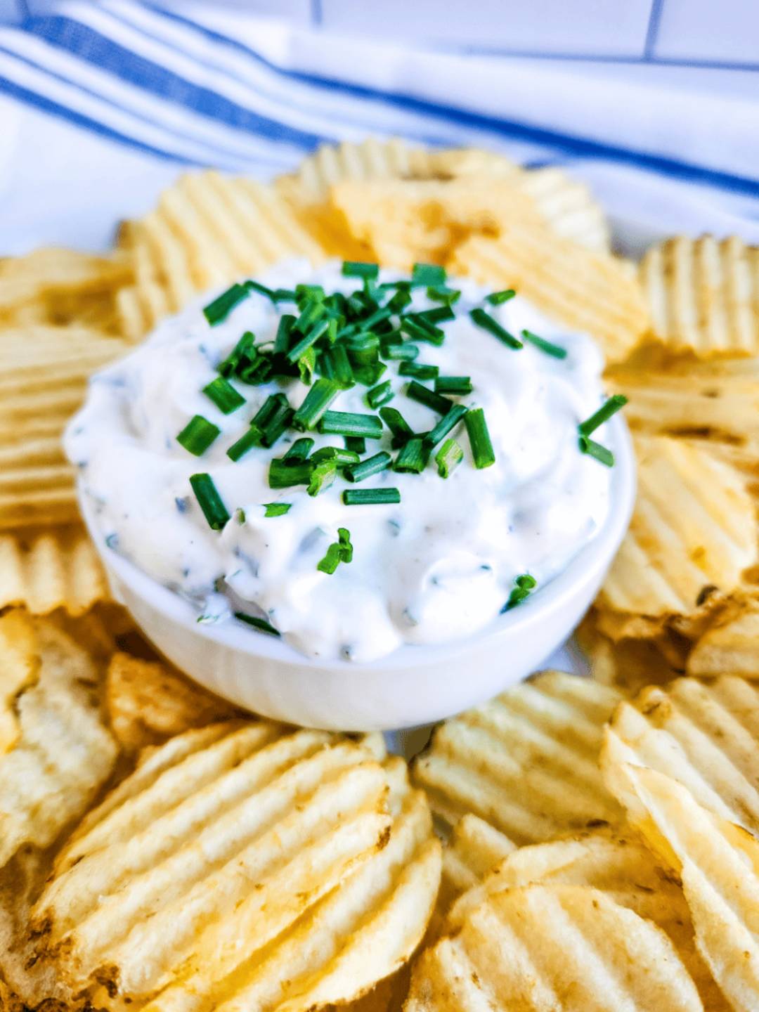 sour cream and chive dip