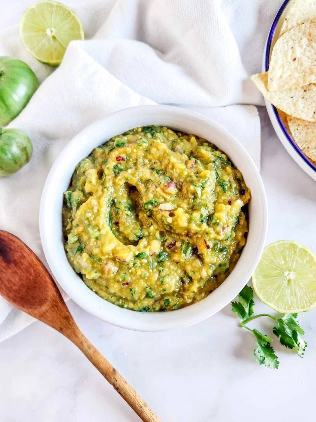 roasted green tomato salsa