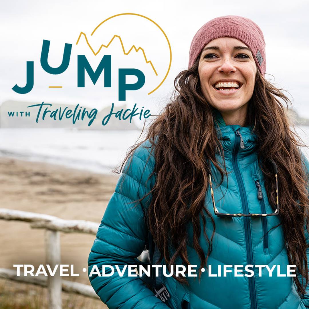 JUMP with Traveling Jackie podcast