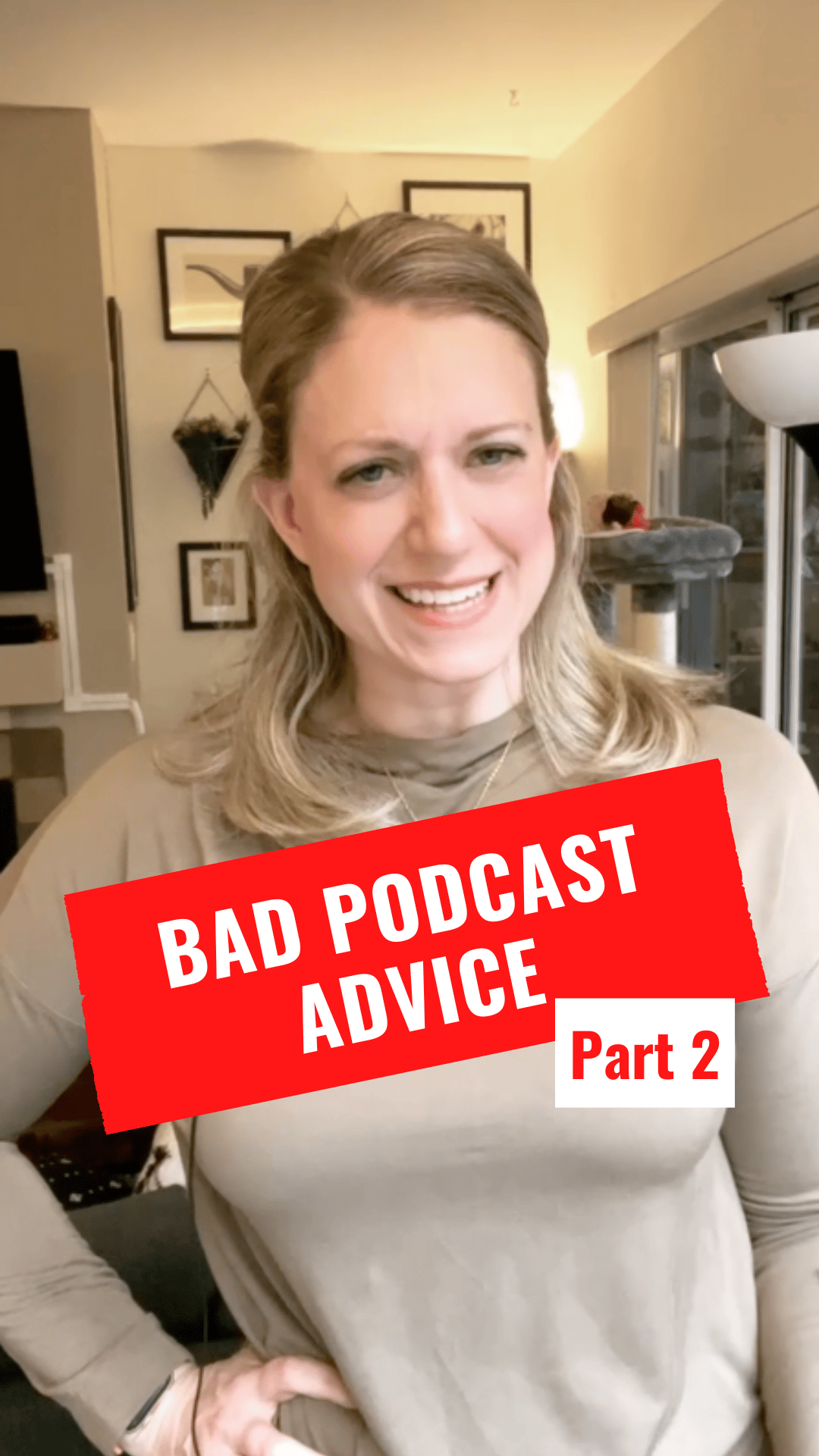 Picture of Anna Van Valin, cover for her Bad Advice Part  reel on Instagram2