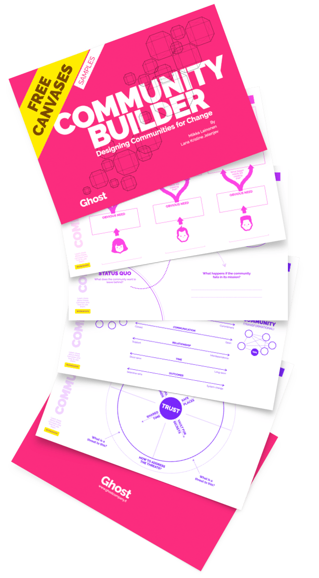 Community Builder skills free canvases