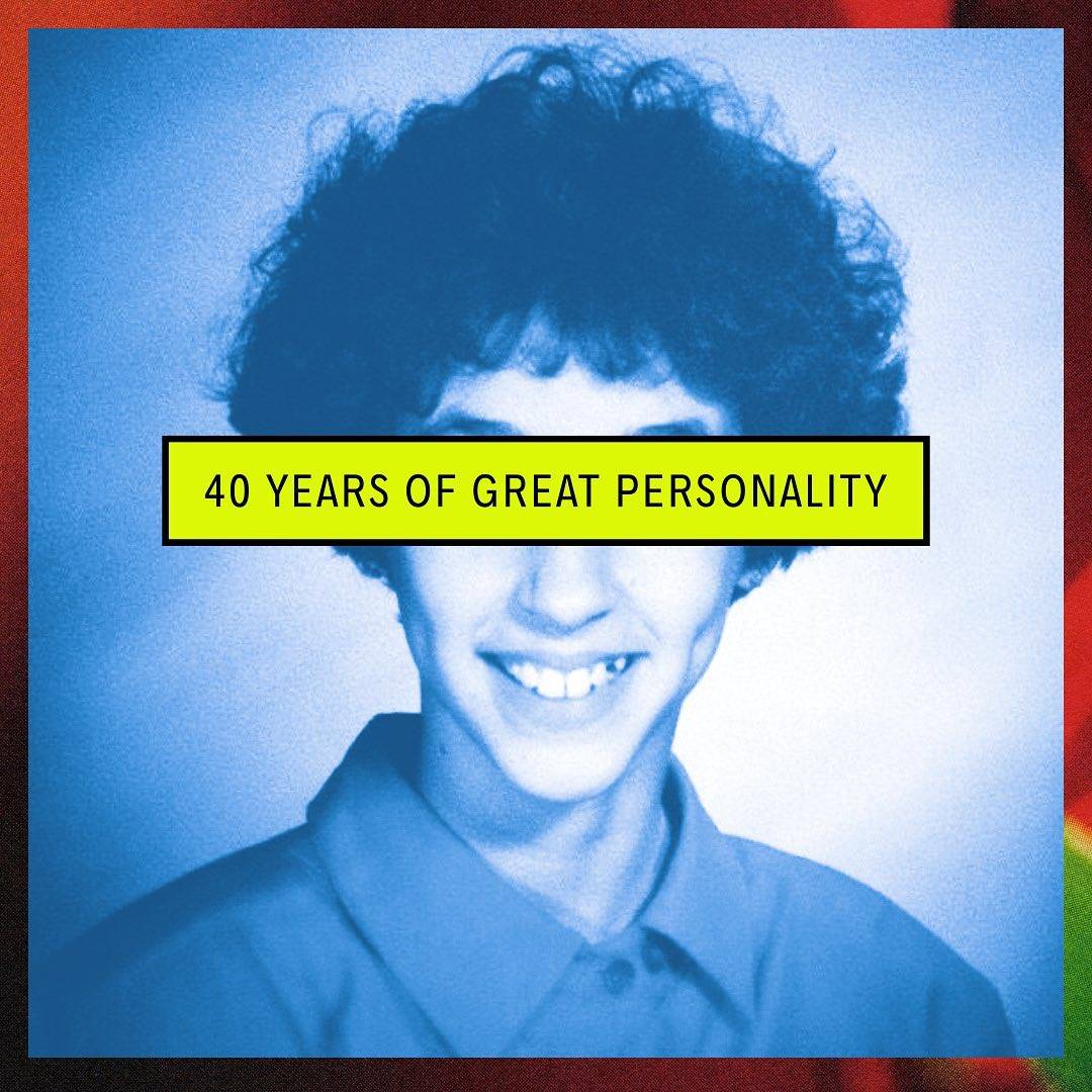 40+ years of great personality