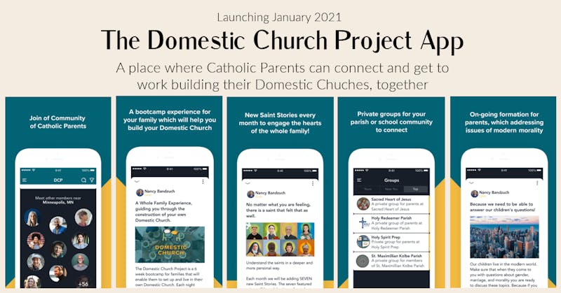 domestic church project app