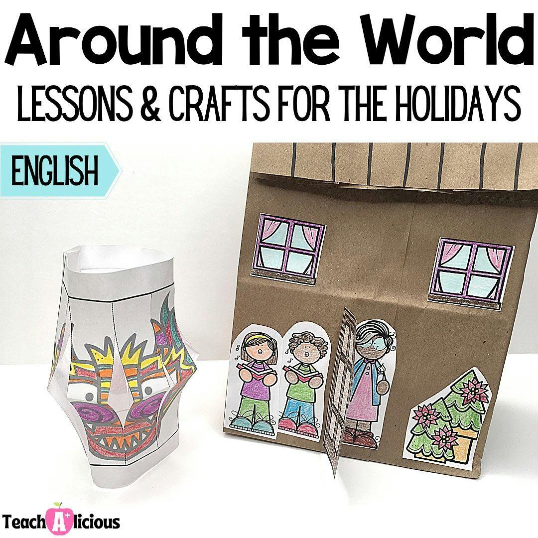 This the season to learn about Holidays around the world. While we have talked about Diwali and Hanukkah already, Las Posadas and Kwanza are right around the corner and soon Chinese New Year. 
We will have short intro lessons to the holiday and a craft to go along with each celebration. 
How are you celebrating diversity with your students during the holiday season? 
You can find the link to this resource in my bio. 
#iteachfirst #iteachkindergarten #iteachkinder #firstgrade #firstgradeteacher #teachingbeforechristmas #teachingindecember #maestrasbilingües #holidayscrafts #holidaysaroundtheworld