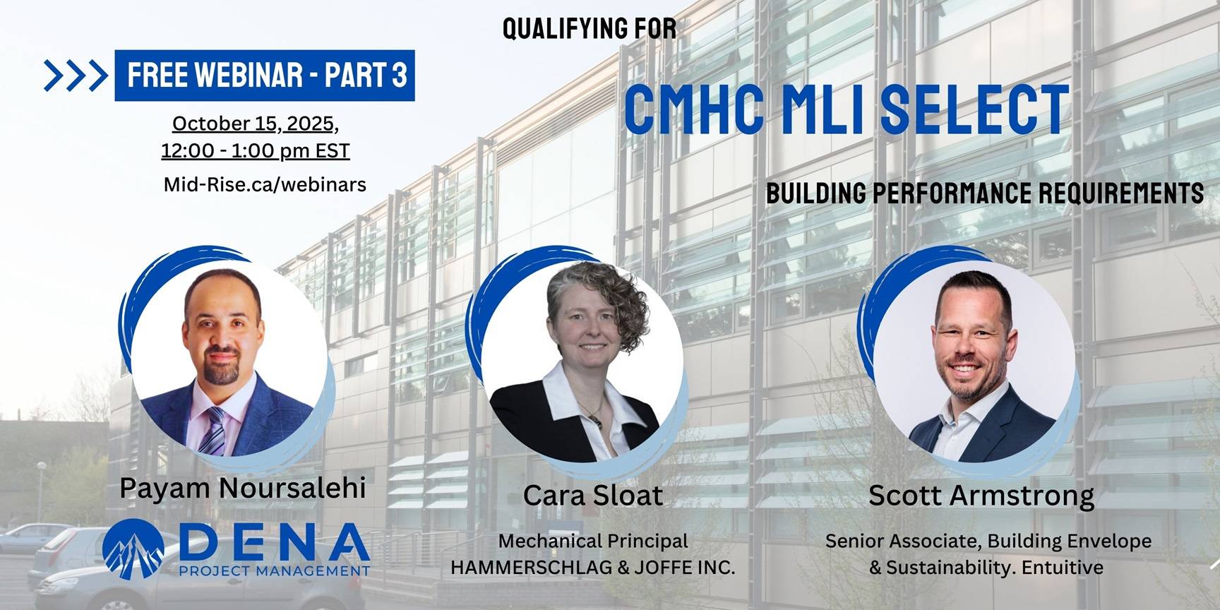 Qualifying for CMHC MLI Select- Part 3- Building Performance Requirements