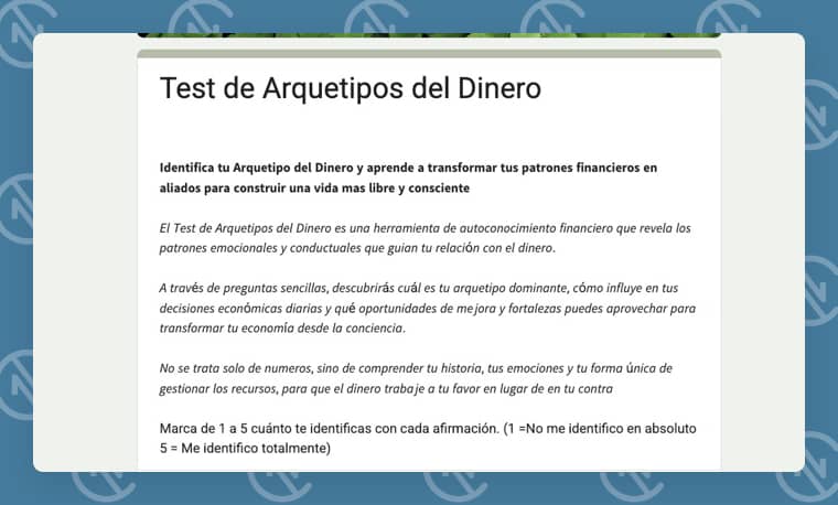 test arquetipos