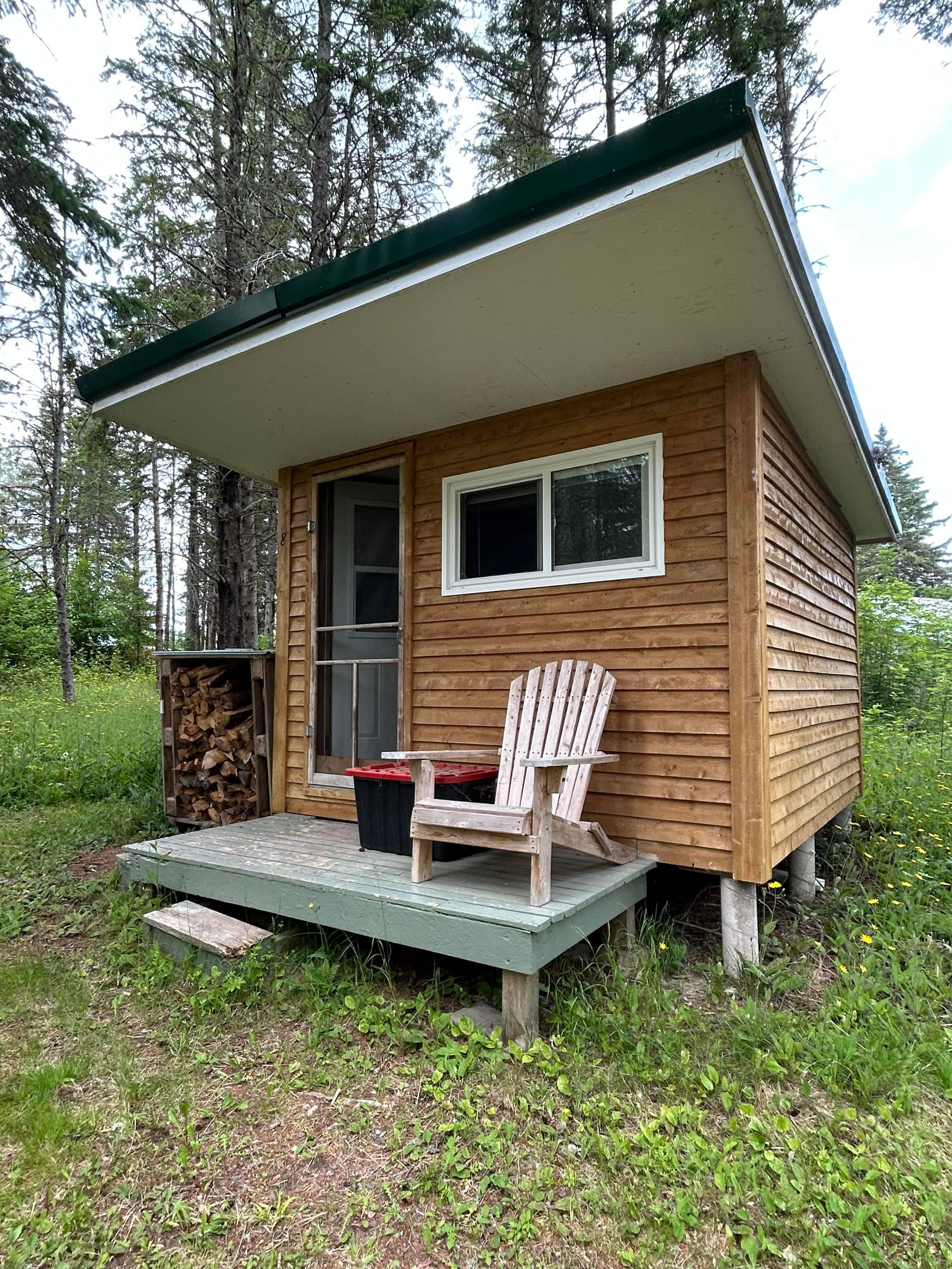 Private cabin while on Yoga retreat with me in New Brunswick