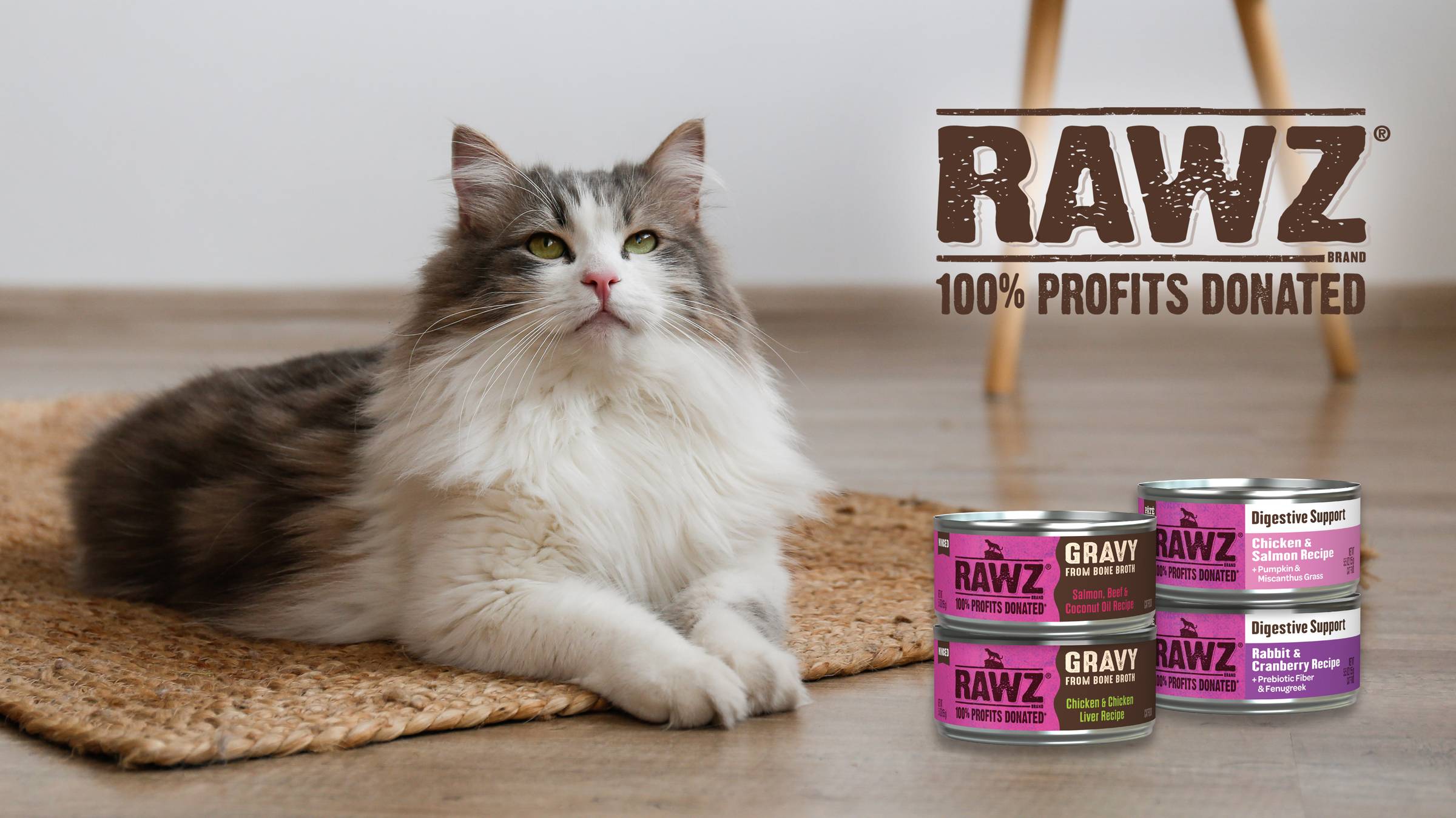 RAWZ Canned Cat Food