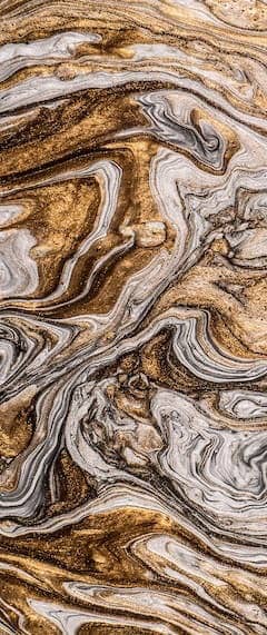 brown and gray abstract painting