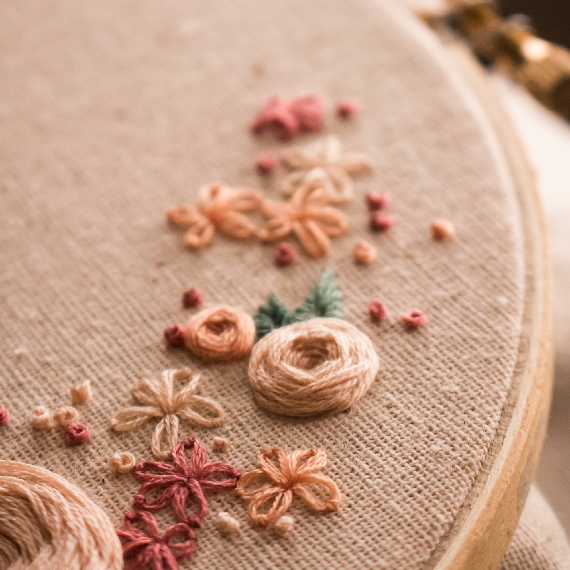 Want to learn floral embroidery?