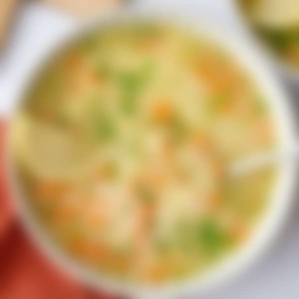 Blurred preview of Yumna’s favorite soup